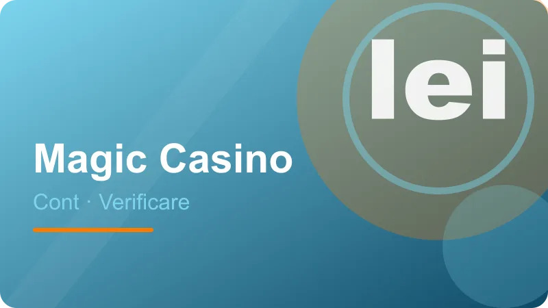 Magic Casino – Verificarea identității la Magic cazino Verificarea identității la Magic cazino – ilustrație pentru secțiunea Magic Casino