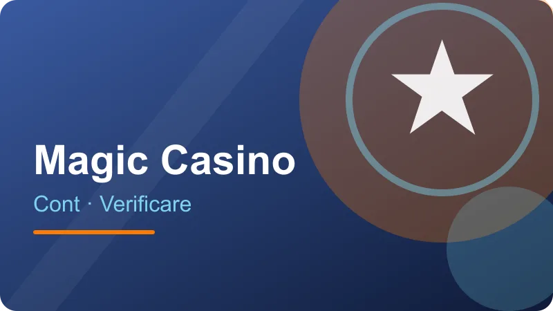 Magic Casino – Suport și pauze de la joc Suport și pauze de la joc – ilustrație pentru secțiunea Magic Casino